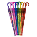 Fashionable Cartoon Umbrella Rainbow Straight Umbrella